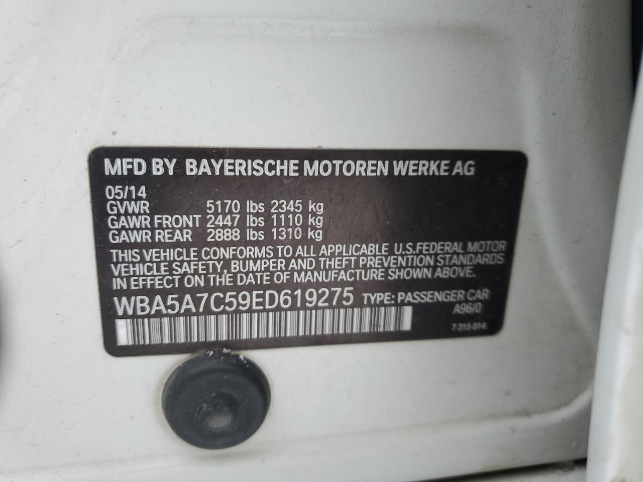 2014 BMW 5er - Image 12
