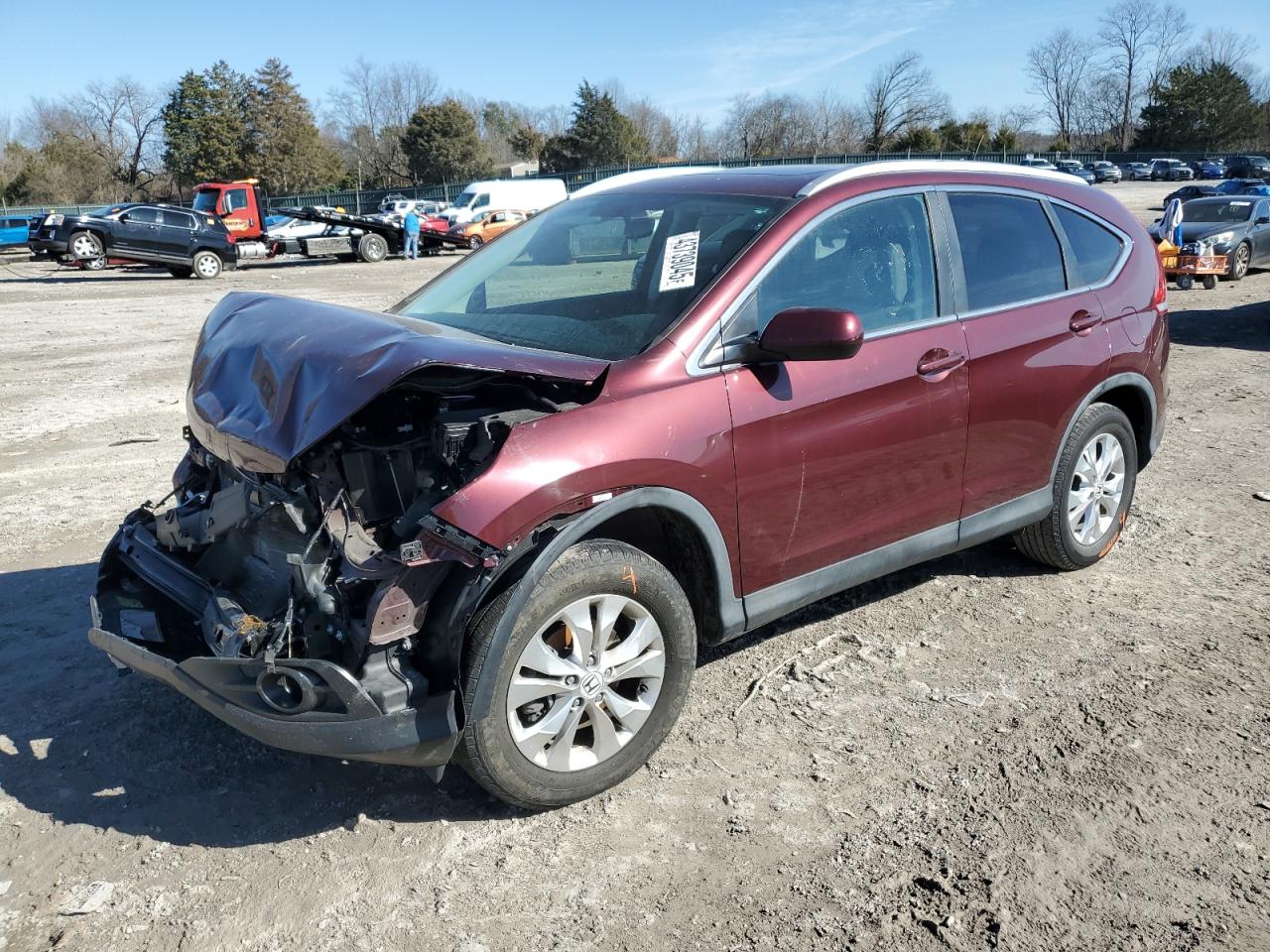2014 Honda Cr-V Exl للبيع في Madisonville، TN - Front End