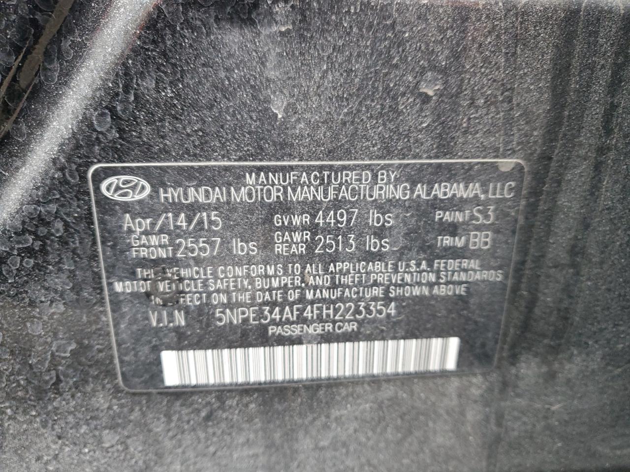 2015 Hyundai Sonata - Image 12