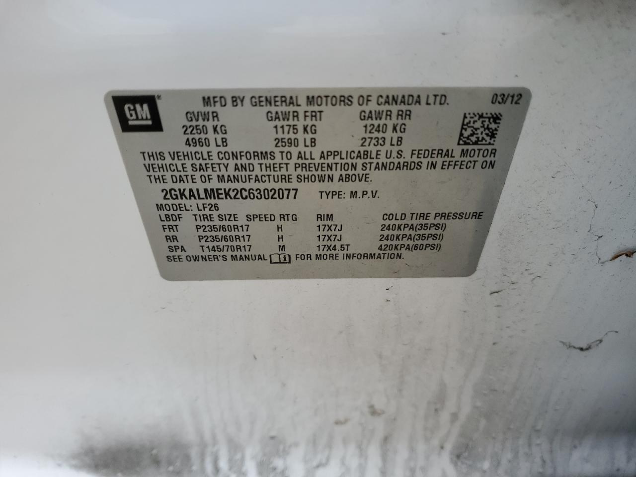 2012 GMC Terrain - Image 13