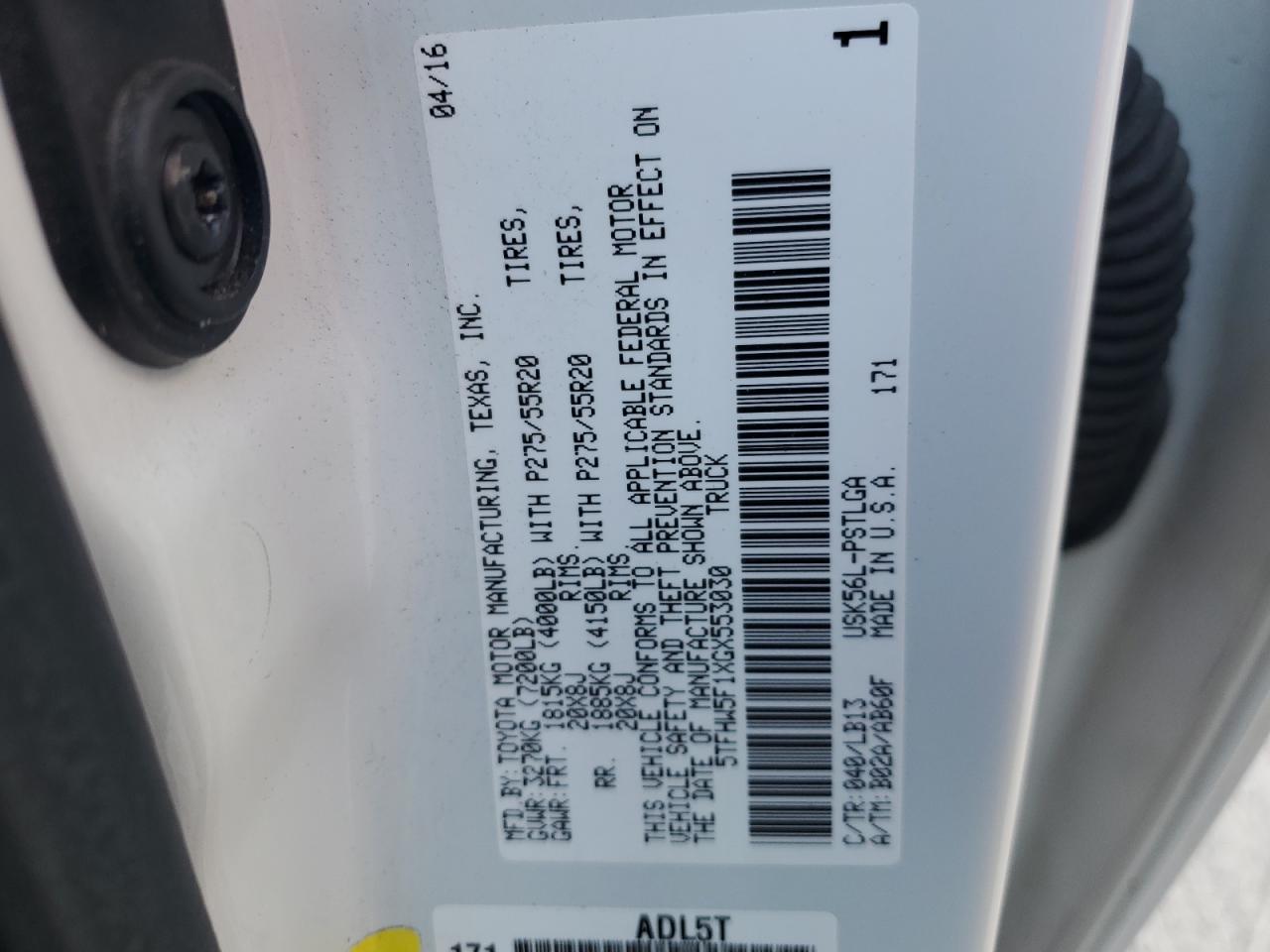 2016 Toyota Tundra - Image 15