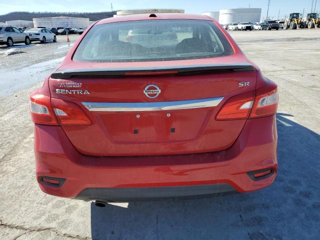 NISSAN SENTRA 2017 Красный