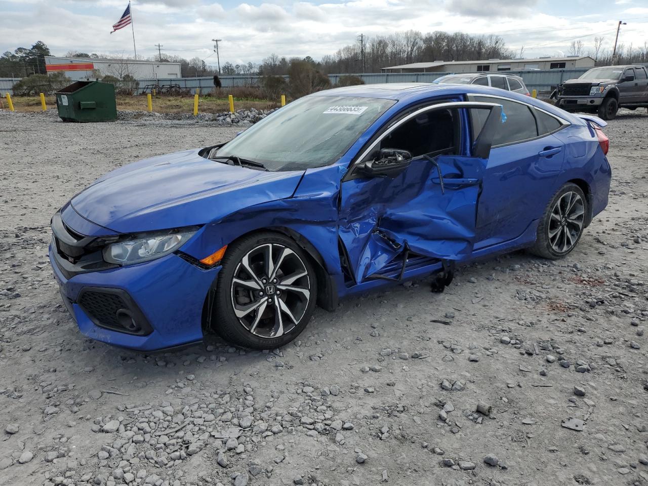 2019 Honda Civic Si en Venta en Montgomery, AL - Side