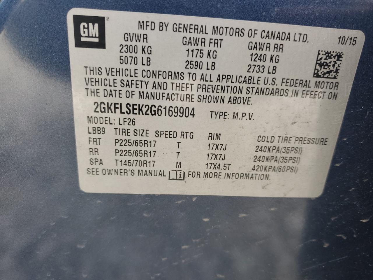 2016 GMC Terrain - Image 15