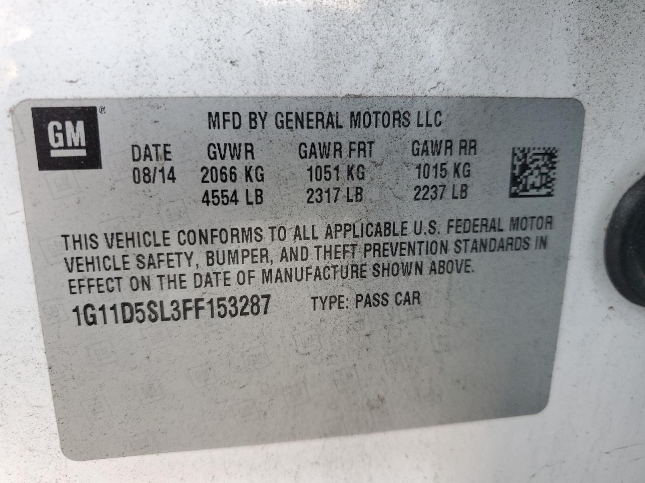 2015 Chevrolet Malibu - Image 13
