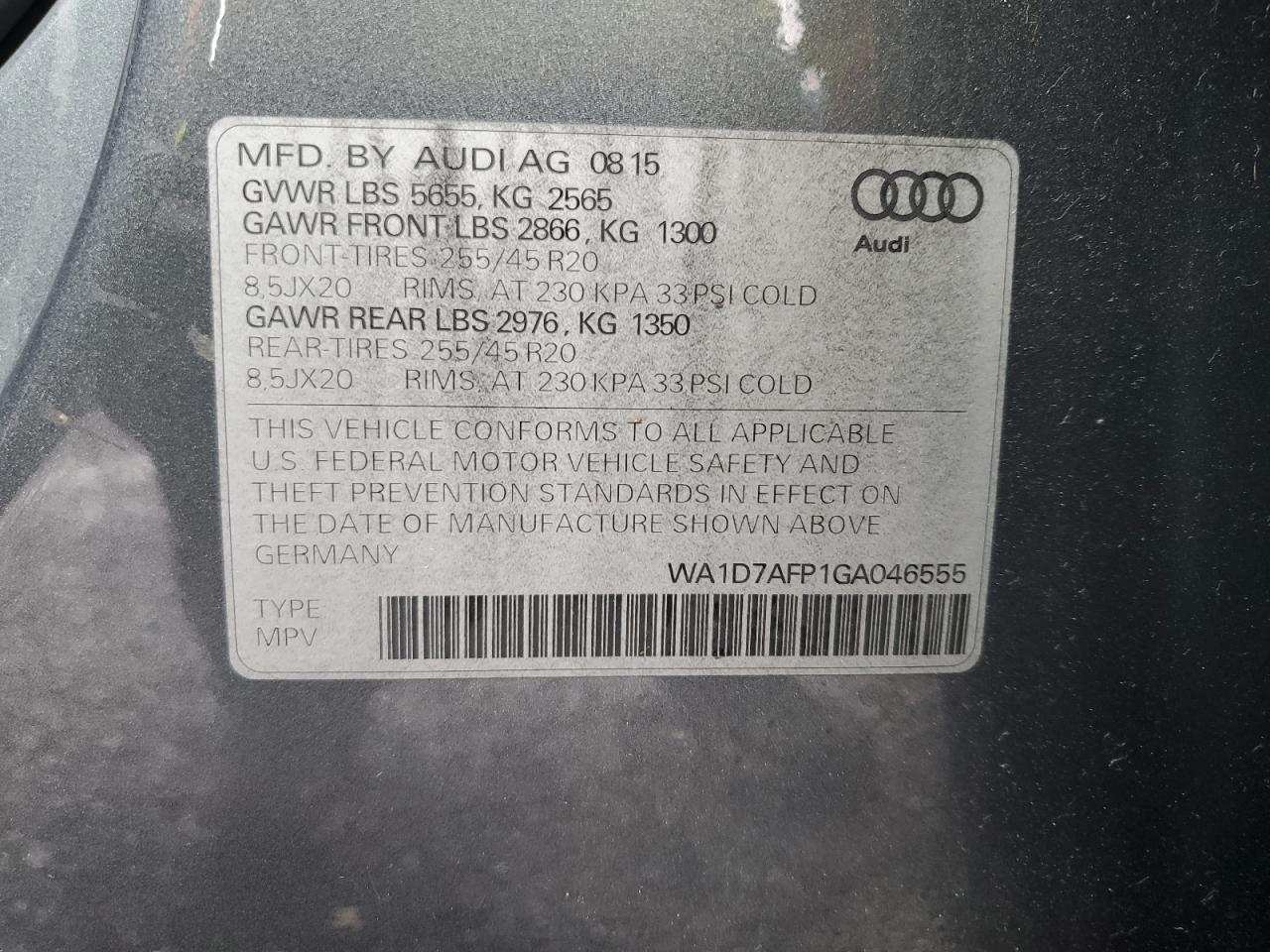 2016 Audi Q5 - Image 13