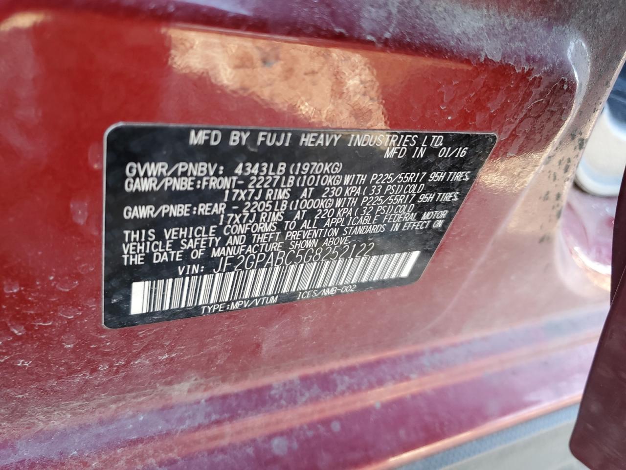 2016 Subaru XV - Image 14