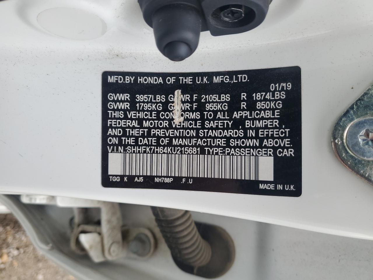 2019 Honda Civic - Image 14