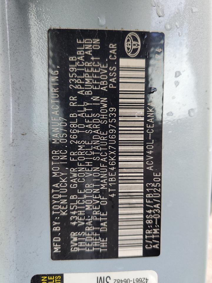 2007 Toyota Camry - Image 12