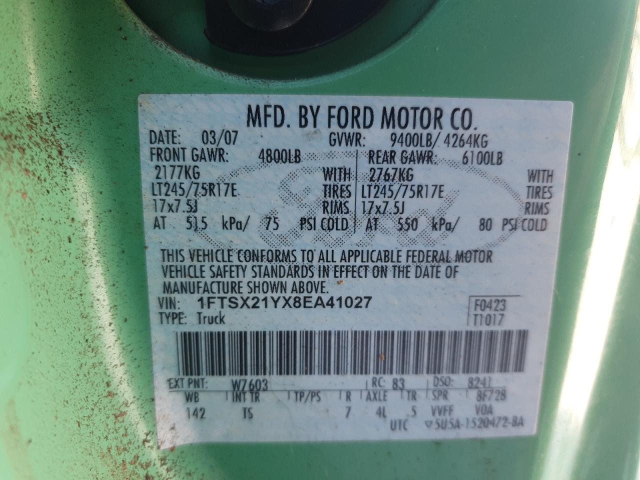 2008 Ford F250 - Image 12