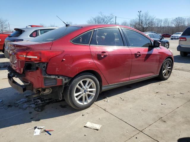 Sedans FORD FOCUS 2015 Czerwony
