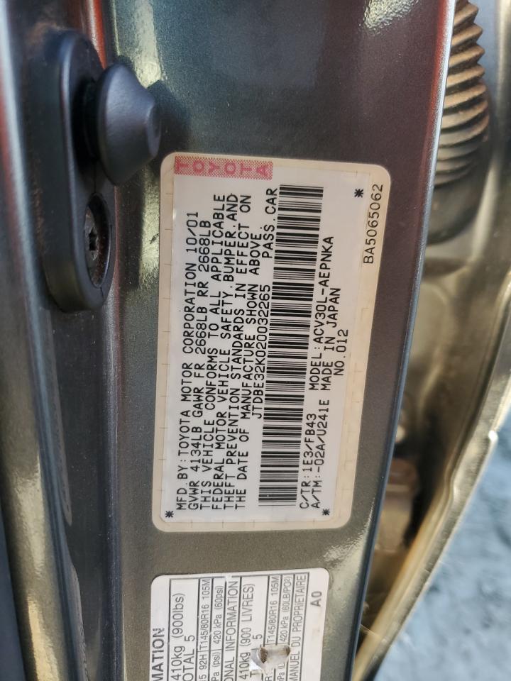 2002 Toyota Camry - Image 12