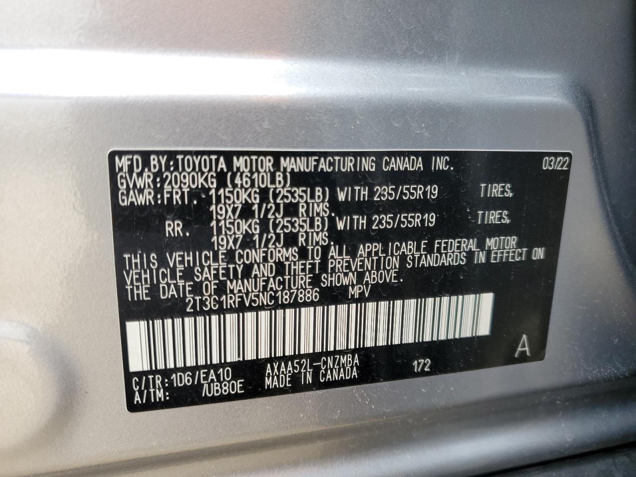 2022 Toyota RAV 4 - Image 12