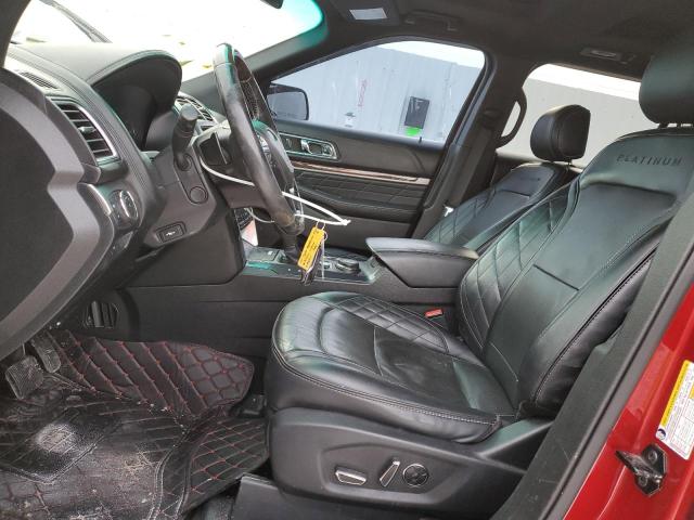  FORD EXPLORER 2017 Red