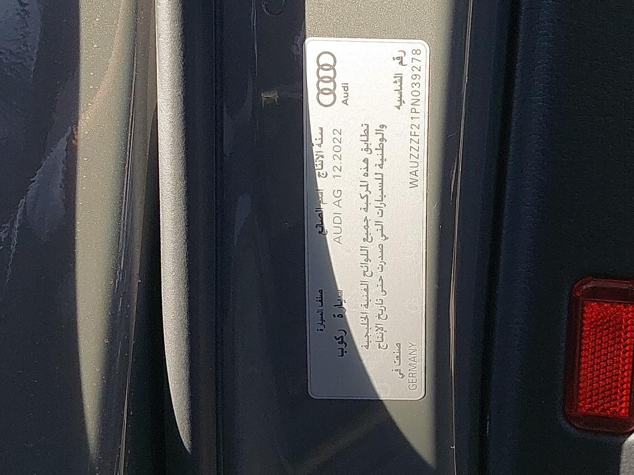 WAUZZZF21PN039278 - 2023 Audi A6 - #46006225