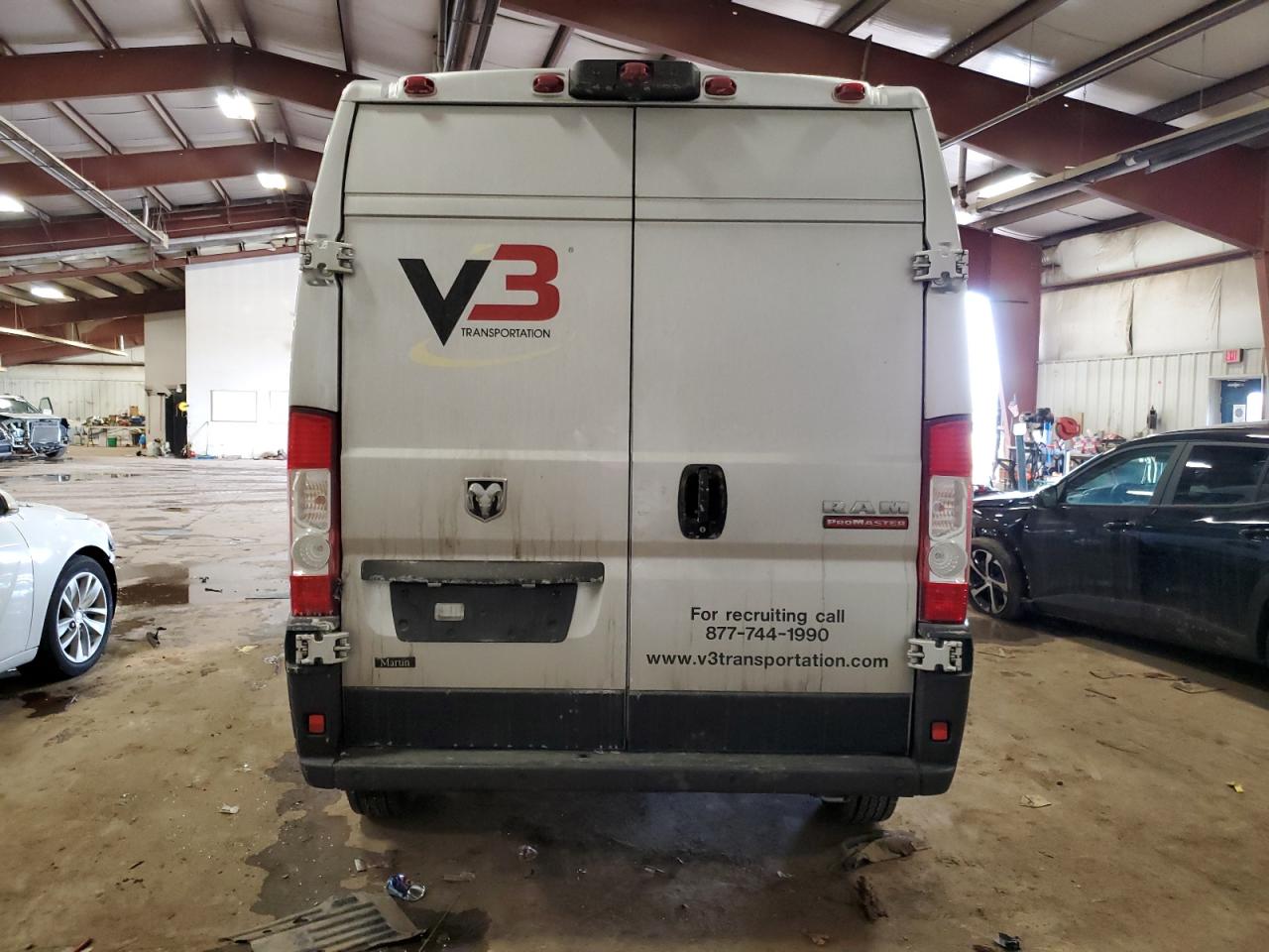 2021 Ram Promaster 2500 2500 High VIN: 3C6ERVDG7ME500256 Lot: 46070215