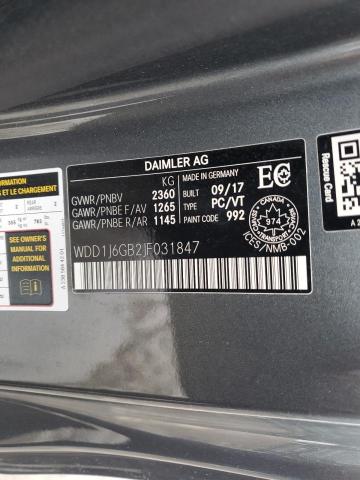 2018 MERCEDES-BENZ E 400 4MATIC  