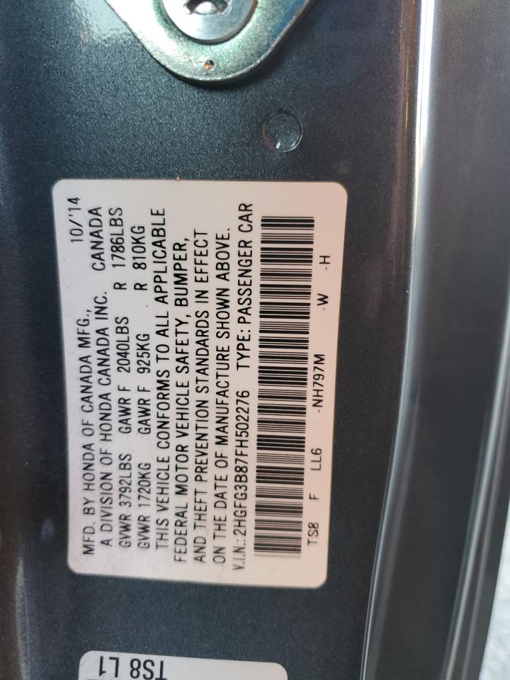 2015 Honda Civic - Image 12