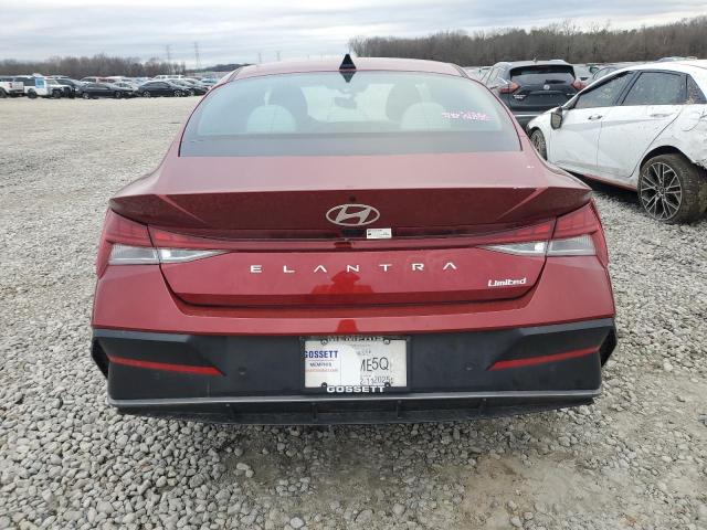  HYUNDAI ELANTRA 2024 Червоний