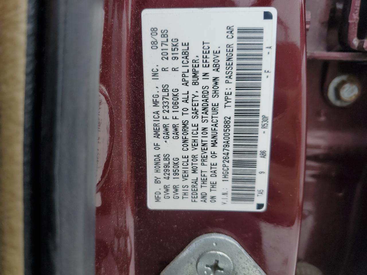 2009 Honda Accord - Image 12