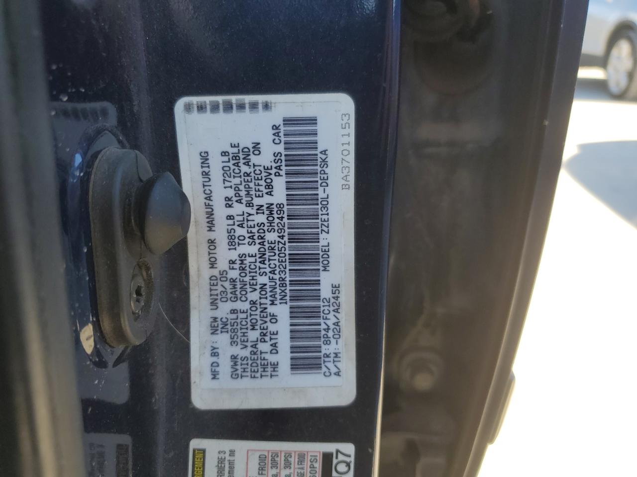 2005 Toyota Corolla - Image 12