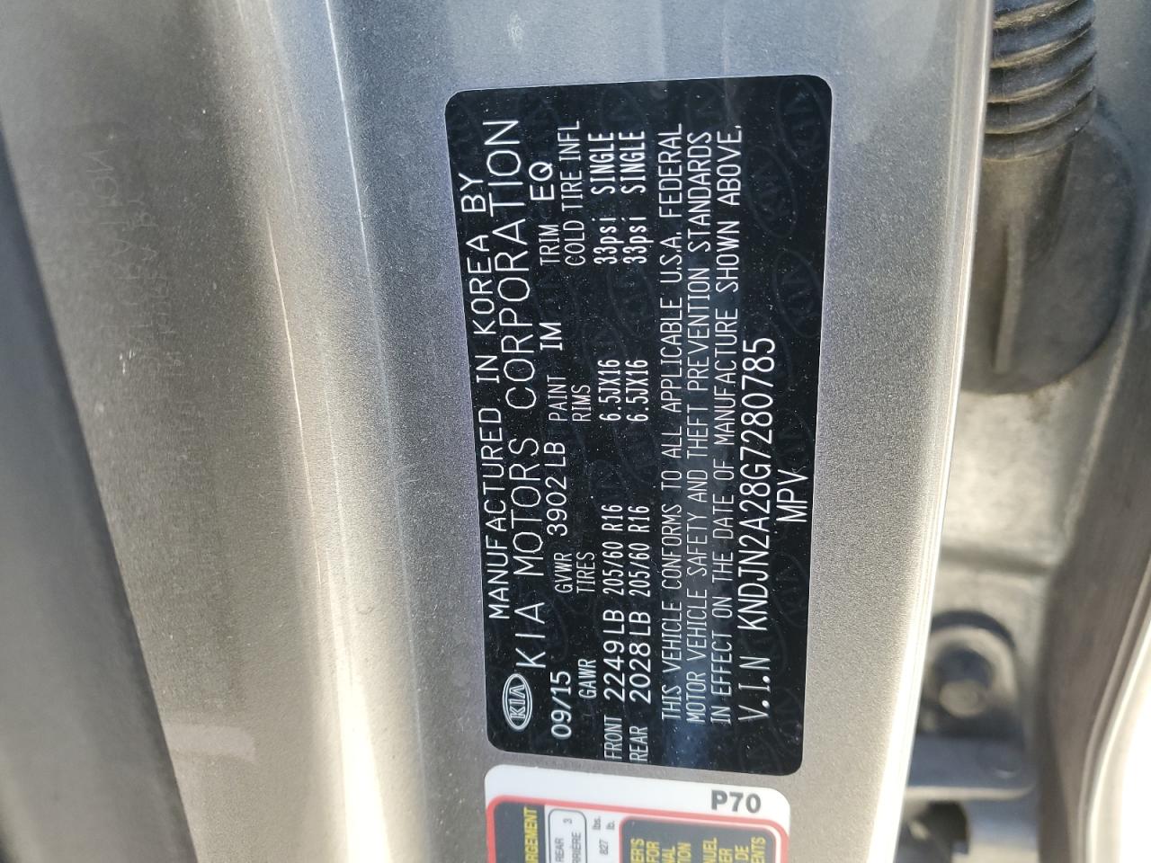 2016 Kia Soul - Image 13