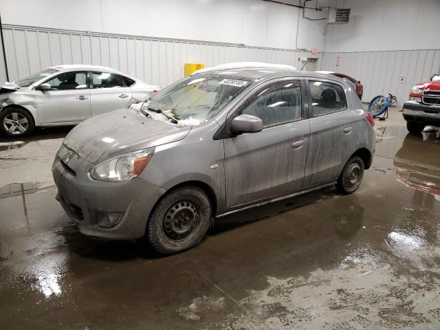  MITSUBISHI MIRAGE 2015 Silver