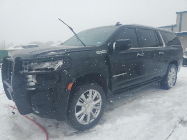 2021 Chevrolet Suburban K1500 High Country на продаже в Wayland, MI - Side