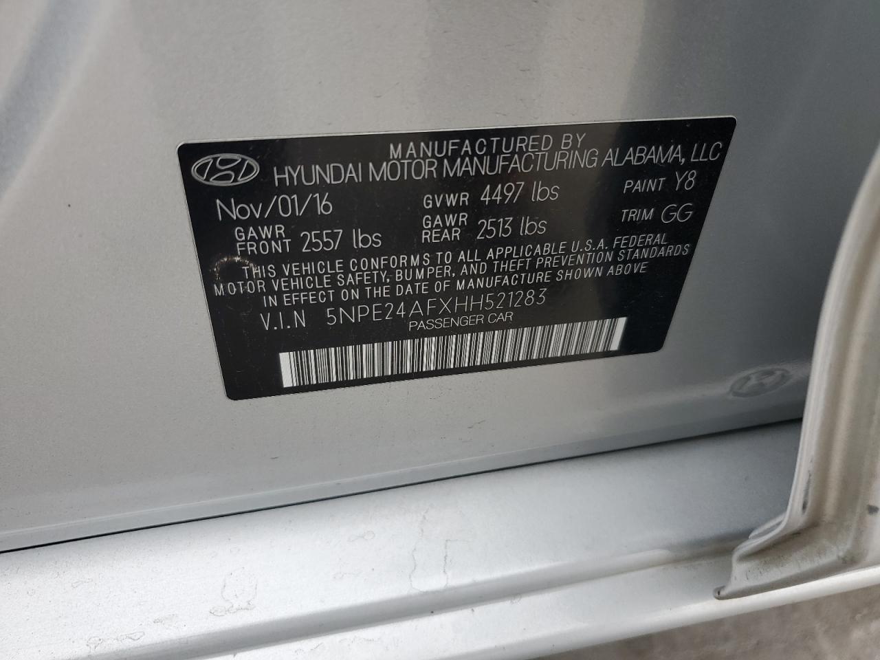 2017 Hyundai Sonata - Image 14