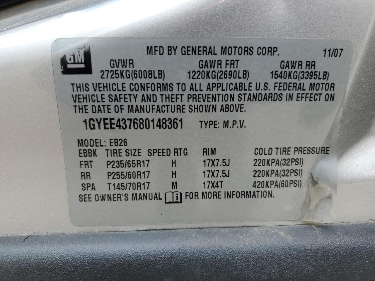 2008 Cadillac SRX - Image 13