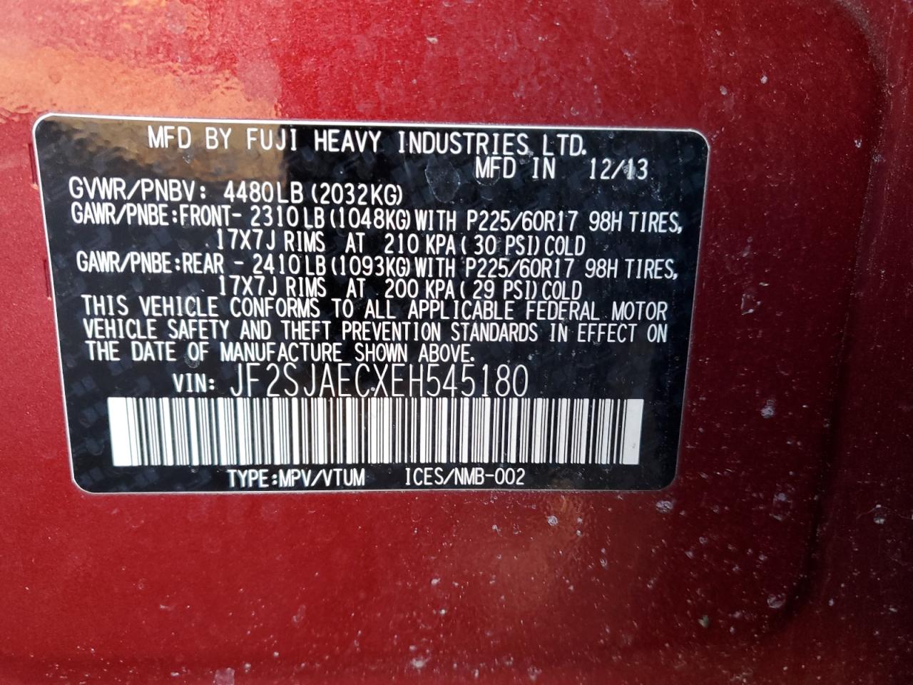 2014 Subaru Forester - Image 12