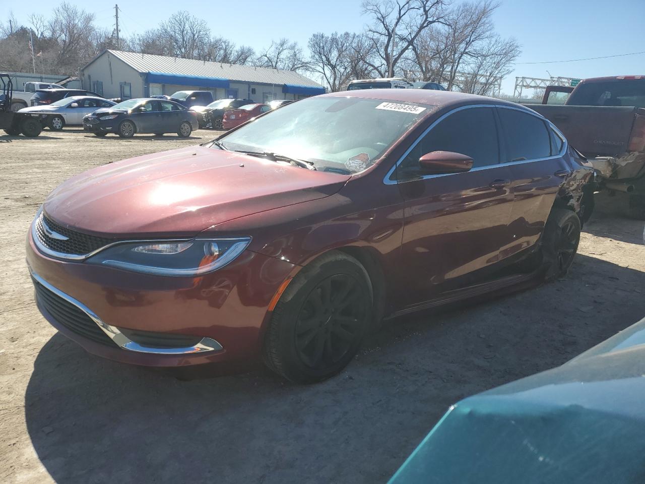 2016 Chrysler 200 Limited იყიდება Wichita-ში, KS - Side