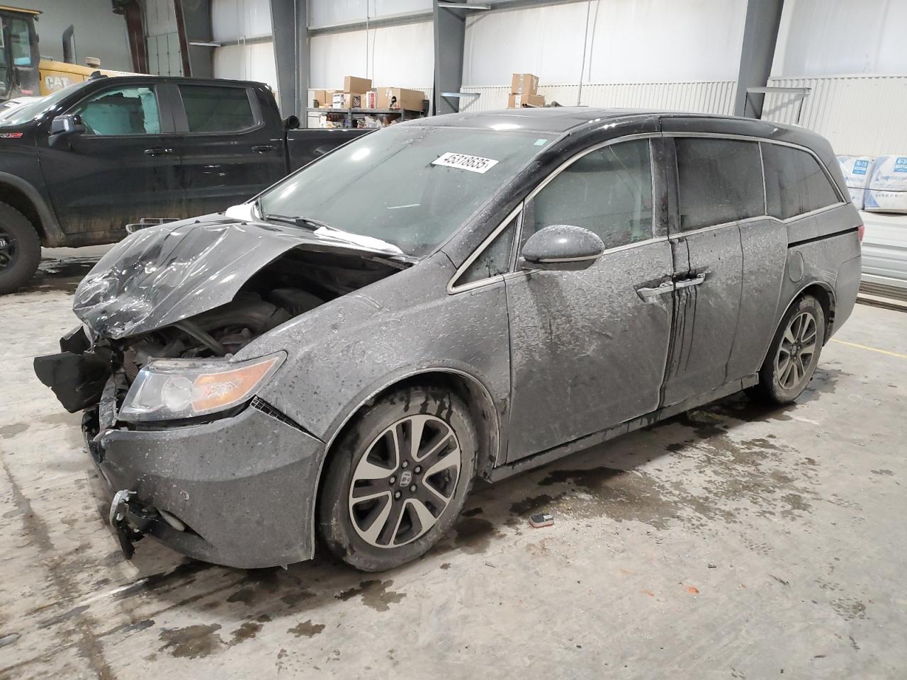 2016 Honda Odyssey Touring на продаже в Greenwood, NE - Front End