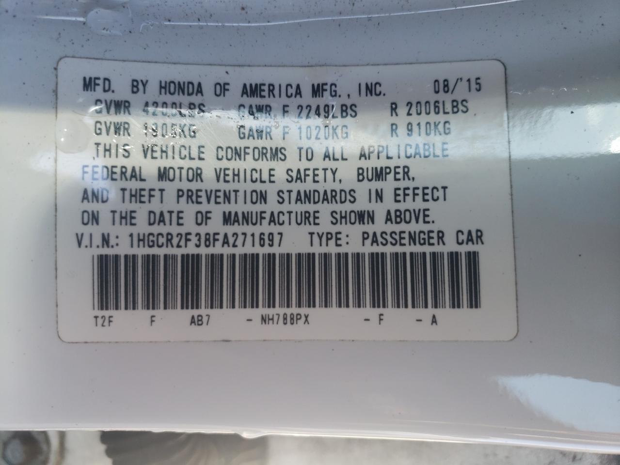 2015 Honda Accord - Image 13