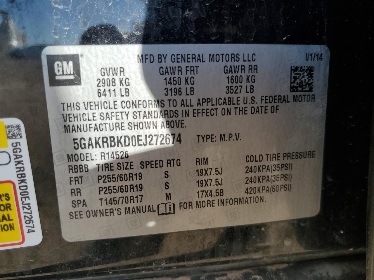 2014 Buick Enclave - Image 14