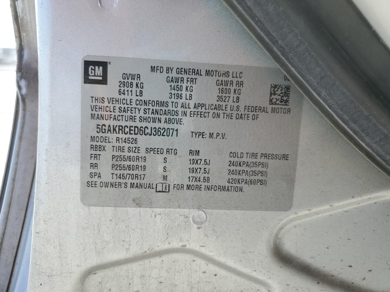 2012 Buick Enclave - Image 13