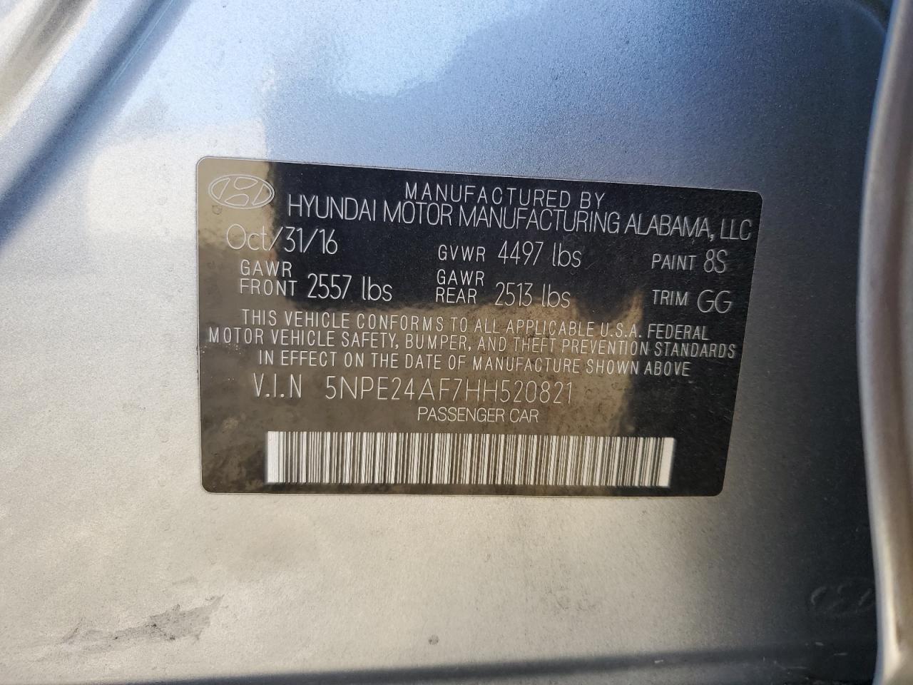 2017 Hyundai Sonata - Image 14
