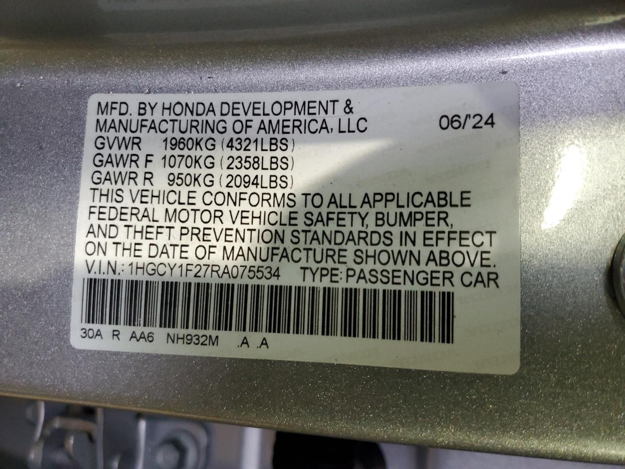 2024 Honda Accord - Image 12