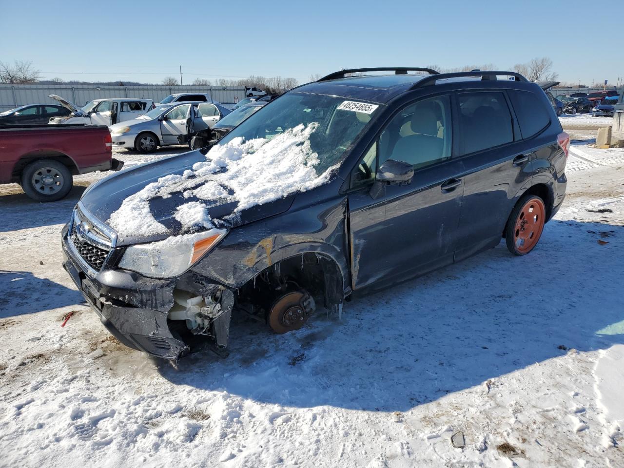 2016 Subaru Forester 2.5I Premium na sprzedaż w Kansas City, KS - Front End