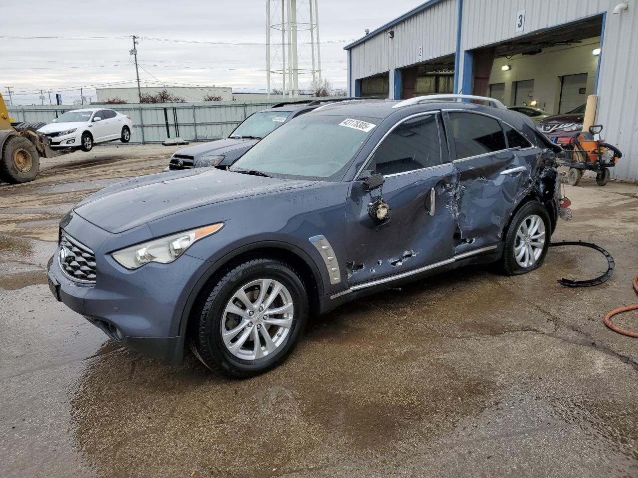 2011 Infiniti Fx35 de vânzare în Chicago Heights, IL - Side