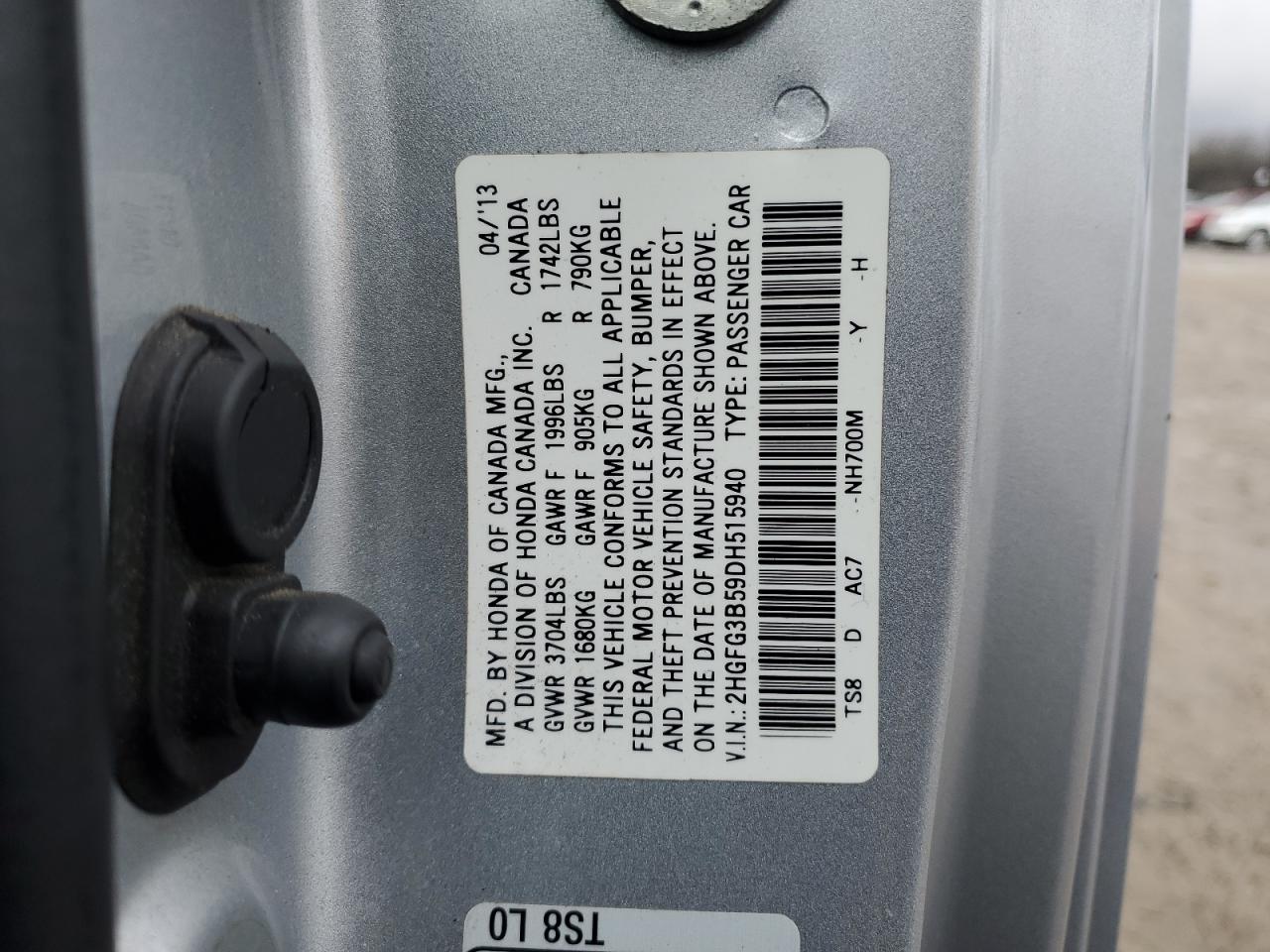 2013 Honda Civic - Image 12