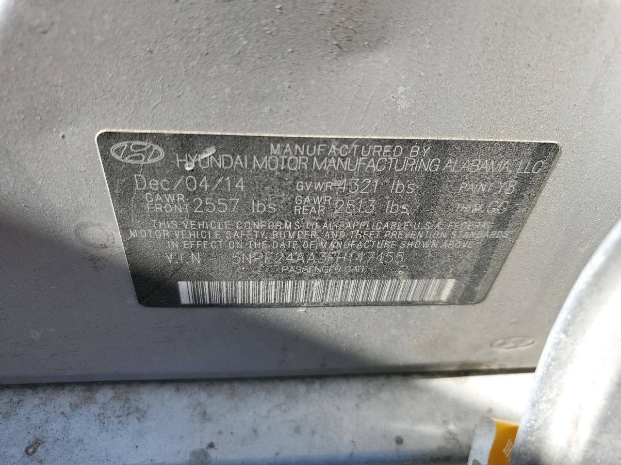 2015 Hyundai Sonata - Image 12