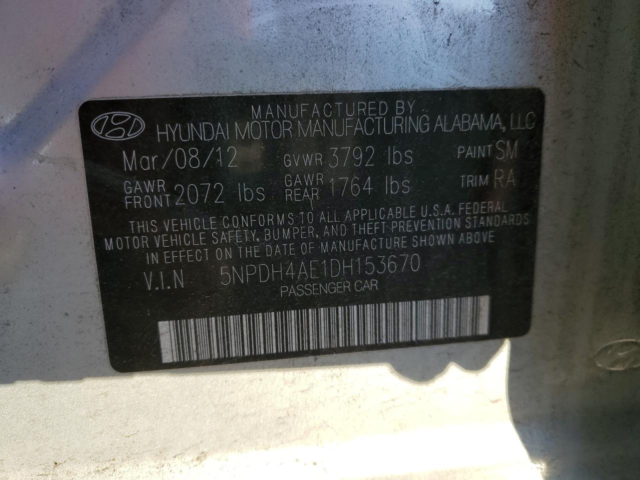 2013 Hyundai Elantra - Image 12