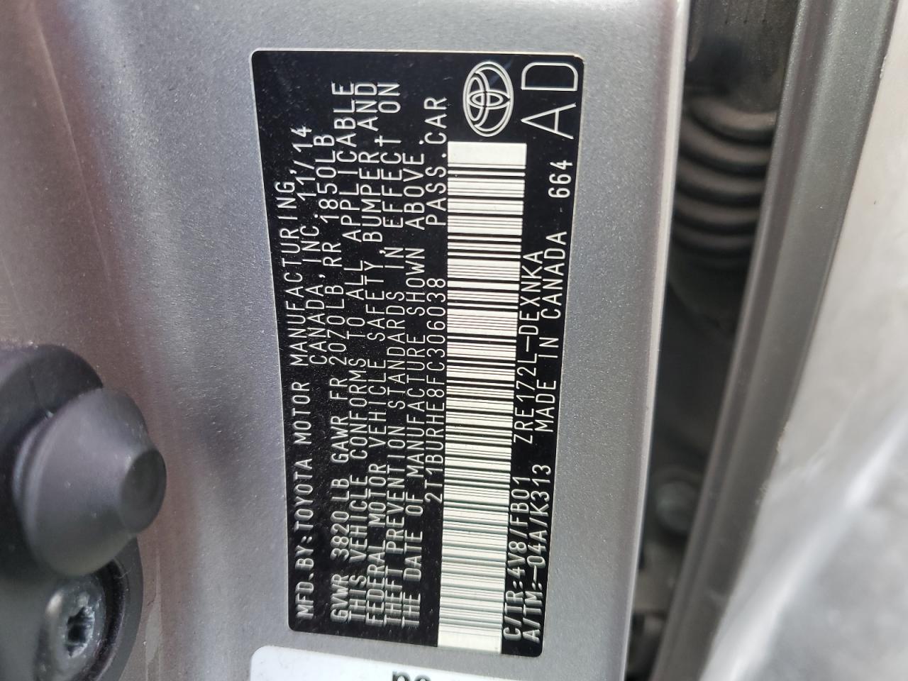 2015 Toyota Corolla - Image 12