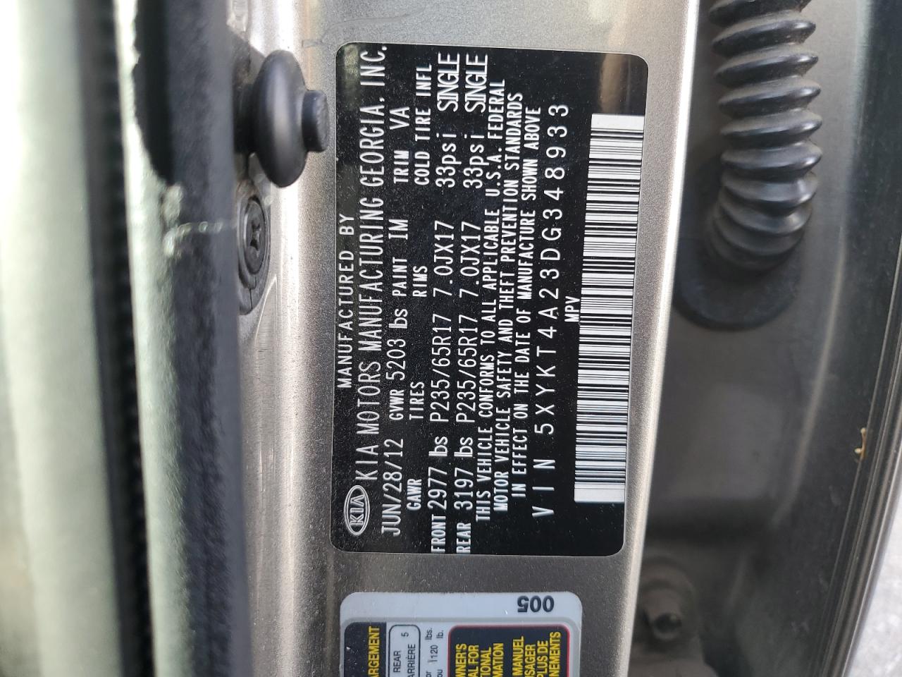 2013 Kia Sorento - Image 13
