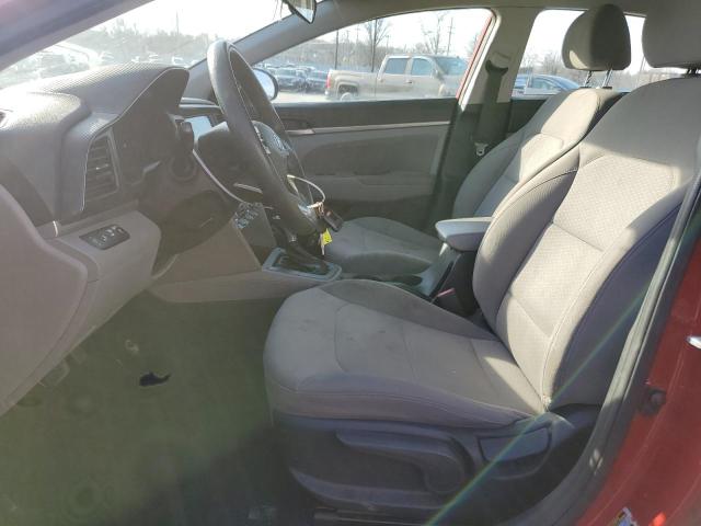  HYUNDAI ELANTRA 2020 Red