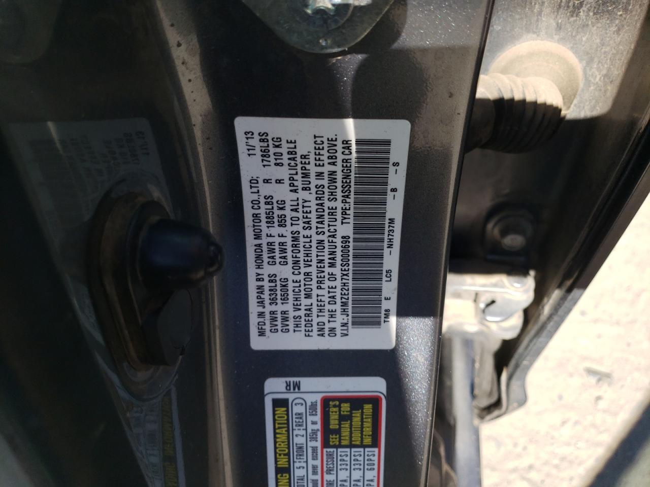 2014 Honda Insight - Image 12