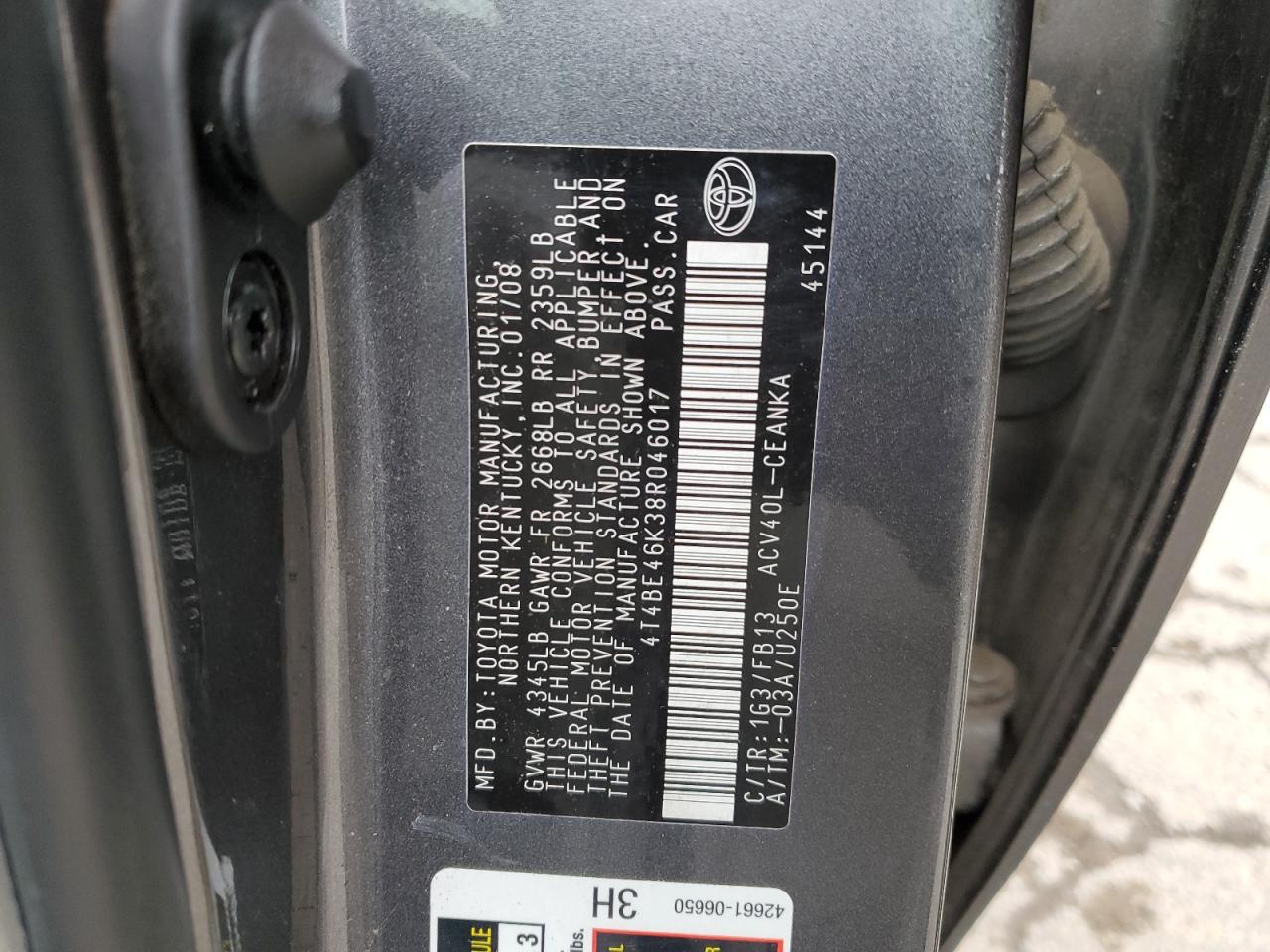 2008 Toyota Camry - Image 12