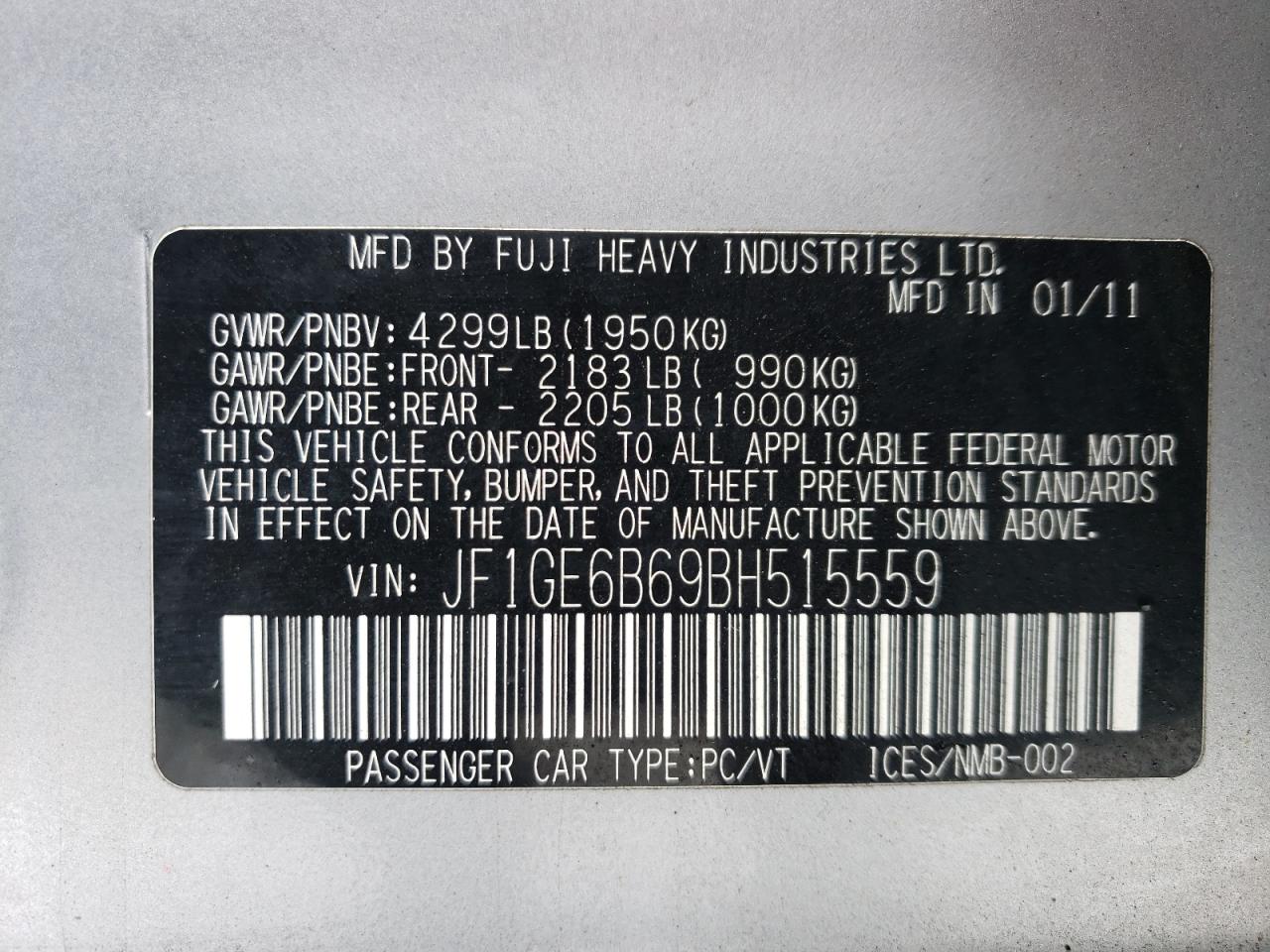 2011 Subaru Impreza - Image 14
