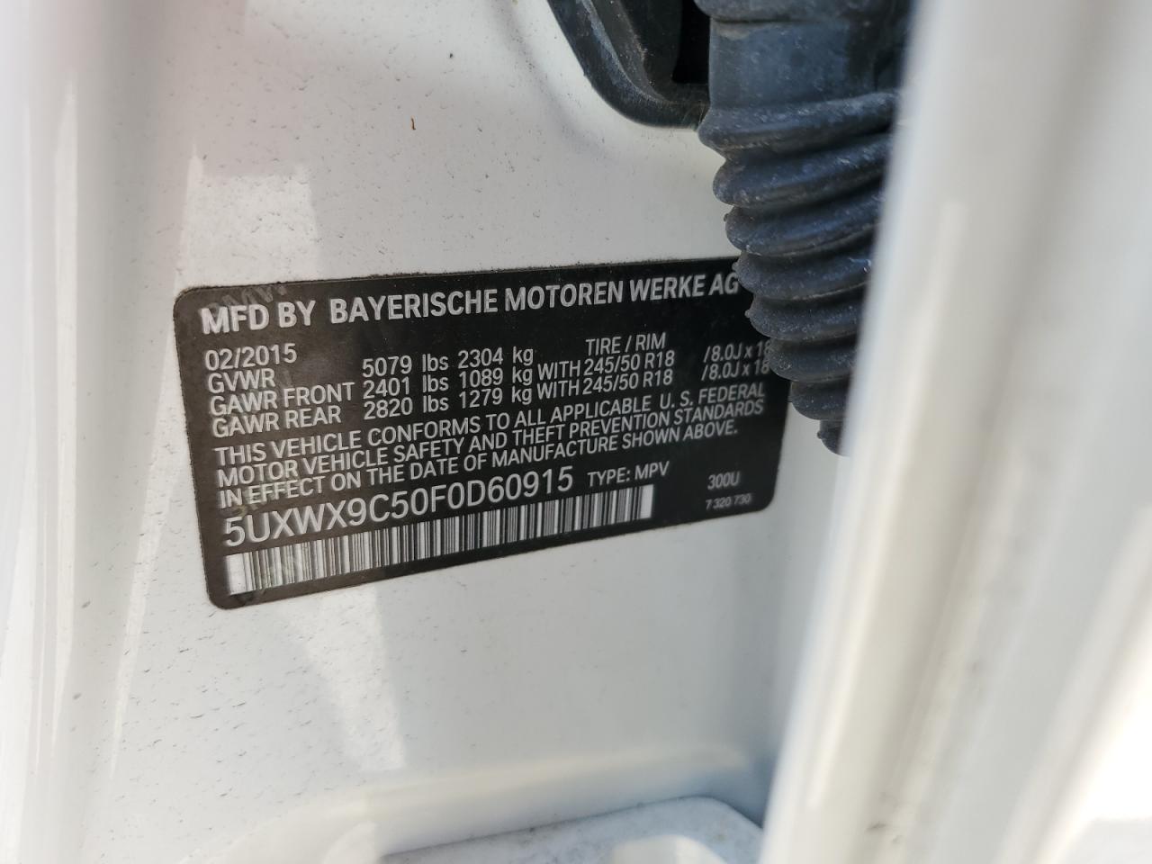 2015 BMW X3 - Image 13